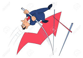 Sergej bubka s'apprête à remporter l'épreuve de. Illustration De L Homme D Affaires Faisant Reussie Saut A La Perche Clip Art Libres De Droits Vecteurs Et Illustration Image 55247246