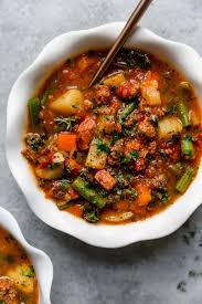 Maybe you would like to learn more about one of these? Slow Cooker Healthy Hamburger Soup The Real Food Dietitians