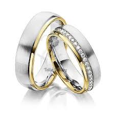 His Hers Mens Womens Matching 10k Two Tone Wedding Bands Rings Set 6mm 6mm Wide Sizes 4 12 Free Eng Wide Band Wedding Ring Wedding Ring Bands Wedding Bands