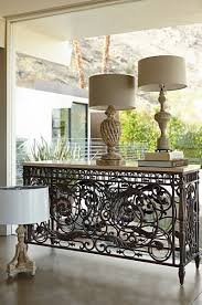 Balcony Console Table Frontgate Wrought Iron Console Table Outdoor Console Table Iron Console Table
