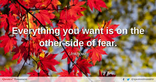 Compelling quotes shareable memes shareable quote shareables. Everything You Want Is On The Other Side Of Fear