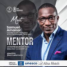Meet mentor Samuel Amanor @samuelamanor As a managing system integration  partner for global financial technology giants, Samuel guides banks,  insurance companies, and central banks through digital transformation.  Samuel champions entrepreneurship ...