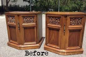 Paint with glaze and highlight and heirloom distressing: How To Paint White Distressed Shabby Chic Painted Tables