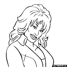 Dolly Parton Coloring Page Coloring Pages Drawings Dolly Parton Tattoos