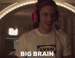 Represent.com/store/pewdiepie (thank you) subscribe to become a want to know how to do the pewdiepie hmm effect? Pewdiepie Big Brain Gif Pewdiepie Bigbrain Youtube Discover Share Gifs