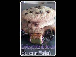 Cuisine Au Companion Cookies Pepites De Chocolat Coeur Coulant Werther S