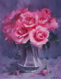 Pin On Painted Flowers