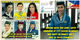 There Is No Age Limit For Cabin Crew In Most Airlines In The Philippines Human Resource Management Philippines Cebu Pacific