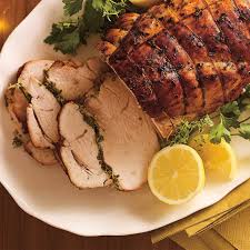 Roti De Dinde Aux Herbes Ricardo Recipe Roasted Turkey Recipes Food Inspiration