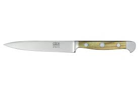 Couteau Universel Forge 13cm Alpha Olive Gude Couteau Acier Inox Inox