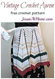 Knitting planner cross stitch planner quilting planner. Christmas In July Cal Vintage Crochet Apron Jessie At Home
