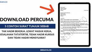 Sebagai bahan pertimbangan bapak/ibu pimpinan diwaktu yang akan datang, saya lampirkan juga kelengkapan data diri sebagai berikut Download Ini Contoh Surat Tunjuk Sebab Jika Datang Lewat Tidak