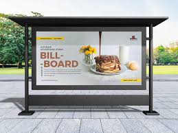 Promote your designs like big business with just a few clicks! Stand Billboard Mockup