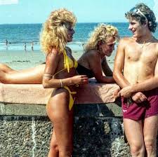 Big hair don't care. Revere Beach 1980s 📸 Larry Greenstein #80s  #80sfashion #80sstyle #bikini#beach #tan #beachbody #revere#bostongirls  #boston #northshore
