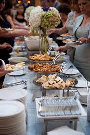 Have A Wedding Reception That S All You Buffet Food Reception Food Reception Food Station