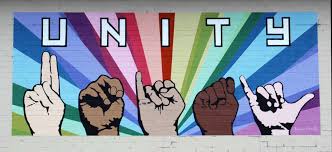 Black And Brown Unity Mural Mural Mice Universal Mural Gallery