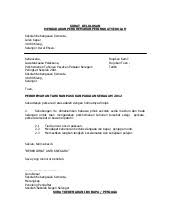 Situs penyedia berbagai contoh surat, seperti surat lamaran, pernyataan, izin, undangan dan contoh surat lainya. Surat Rasmi Tukar Department Rasmi Suf