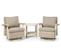 Real Living Oakmont Gray Cushioned Sofa Ottomans All Weather Wicker Set Big Lots Ottoman Sofa Sofa And Ottoman Cushions On Sofa