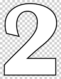 Numero 2 Para Colorear