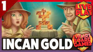 Incan Gold From Eagle Gryphon Games Bruno Faidutti Alan Moon Live Play Session 1 4 Players Youtube