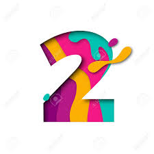 It can be easily observed that the alphabetical letters a, i, q, j, y, all have the numerical value of 1, the . Paper Cut Number Two 2 Letter Realistic 3d Multi Layers Papercut Effect Isolated On White Background Figure Of Alphabet Letter Font Decoration Element For Birthday Or Wedding Greeting Design Royalty Free Svg
