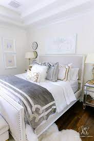 A design like this is perfect for the picking if you are a fan of glamor interior. Luxurious Silver And Gold Fall Bedroom Randi Garrett Design Fall Bedroom Gold Bedroom Modern Bedroom Furniture
