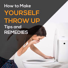 Feb 13, 2017 · another way on how to make yourself throw up is the mixture of bloodroot herb powder. How To Make Yourself Throw Up Tips And Remedies