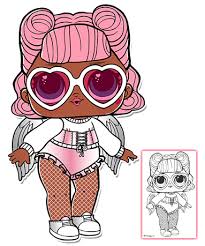 Color Your Favorite Lol Surprise Doll Lol Dolls Coloring Pages Lol