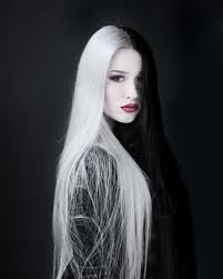 See This Instagram Photo By Jelkajpg 1 634 Likes Half Dyed Hair White Hair Color Split Dyed Hair