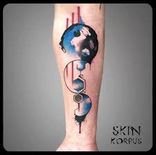 The yin yang is about opposites that interact with one another and the kinds of conflicts that are brought into our lives. Abstract Watercolor Yin Yang Sign Tattoos Print Tattoos Paw Print Tattoo