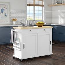 The movable kitchen cabinets come with impressive materials and designs that make your kitchen a little heaven. China American Home Styles Antique Rubber Wood Top Rolling Kitchen Island With 2 Door 2 Drawer China Kitchen Cart Tray Trolley