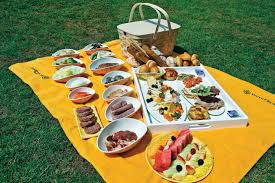 Portable folding picnic table outdoor camping table with storage bag. Picnics In Dubai Brunch Hampers Parks What S On