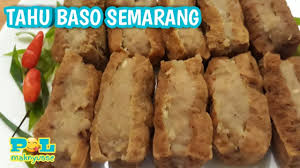 Sediakan 3 siung bawang putih. Resep Tahu Bakso Semarang Youtube