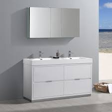 d valencia 60 inch glossy white