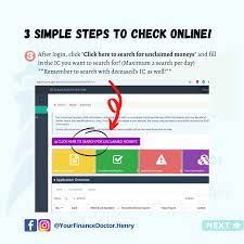 It costs nothing to search, it's free. Henry Tan Your Finance Doctor Do You Have Unclaimed Money Find Your Windfall Here