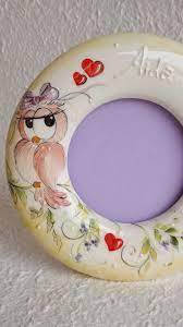 Pin Di Myrna De Sanchez Su Portaritratti Ceramiche Decorative Cornici Per Foto Ceramica