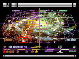 Below Maps Of The Galaxy In The Star Trek Universe