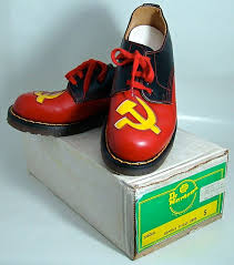 Unbelievable Pair Of Never Been Worn Vintage Doc Martens They Even Retain The Original Leather Scent And Box Hammer And Sickle Shoes Martens