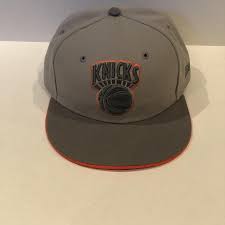 Cop your favorite caps today! New Era New York Knicks Gray Orange 7 1 4 Hat Nba Apparel Hats