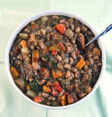 Caribbean Black Eyed Peas Stew Holy Cow Vegan Recipes Recipe Black Eyed Peas Recipe Black Eyed Peas Vegan Black Eyed Peas Recipe