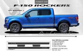 2015 2019 ford f 150 rocker panel stripes rocker one lower door decals vinyl graphics kit