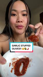 these are so good!! 🤤🫒🌶️ #fyp #traderjoes #garlicstuffedolives #pic...