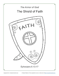 Visit the free download page here to enjoy! Shield Of Faith Coloring Page Armor Of God For Kids