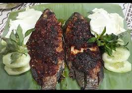 Bakar daging ikan tuna super lezat. Nila Bakar Pedas Manis