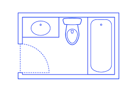 Ada compliance and fire safety bathroom building codes help ensure that people have the privacy, space, accessibility, and safety that they need. Bathroom Layouts Dimensions Drawings Dimensions Com