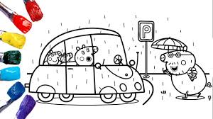 30 printable peppa pig coloring pages you won t find anywhere. Peppa Pig Coloring Pages Ice Cream On A Rainy Day For Peppa Pig Coloring Book For Kids Youtube