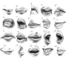 10 More About Draw Shade Realistic Eyes Nose And Lips With Graphite Pencils Ideas Lips Drawing Realistic Drawings Lips Sketch