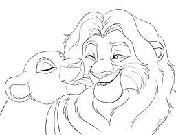 Transparent file can be found here: The Lion King Line Art Page 1 Line 17qq Com