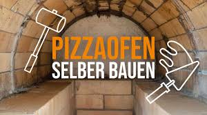 Nach einer trockenpause kann der ofen zum backen von pizza und brot verwendet werden. Pizzaofen Selber Bauen Youtube