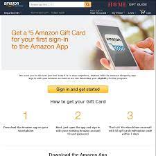 Amazon gift cards have been around for some time now. Free 5 Usd 6 50 Aud Amazon Gift Card With First Time App Sign In Ozbargain
